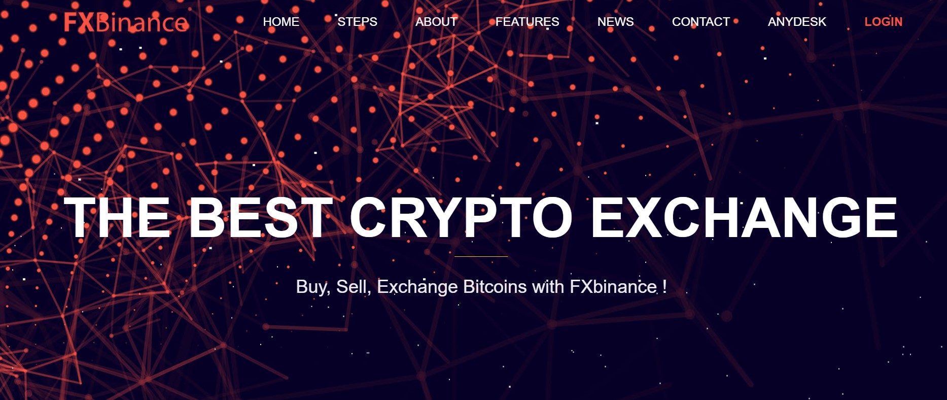 FXBinance website