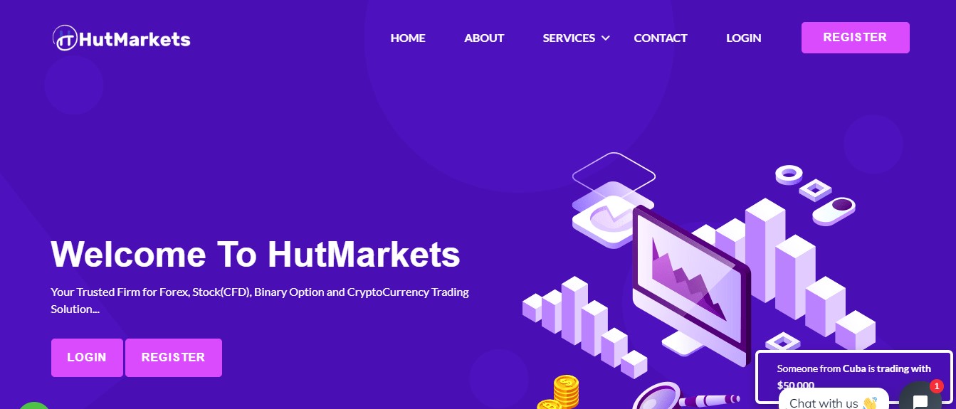 HutMarkets website